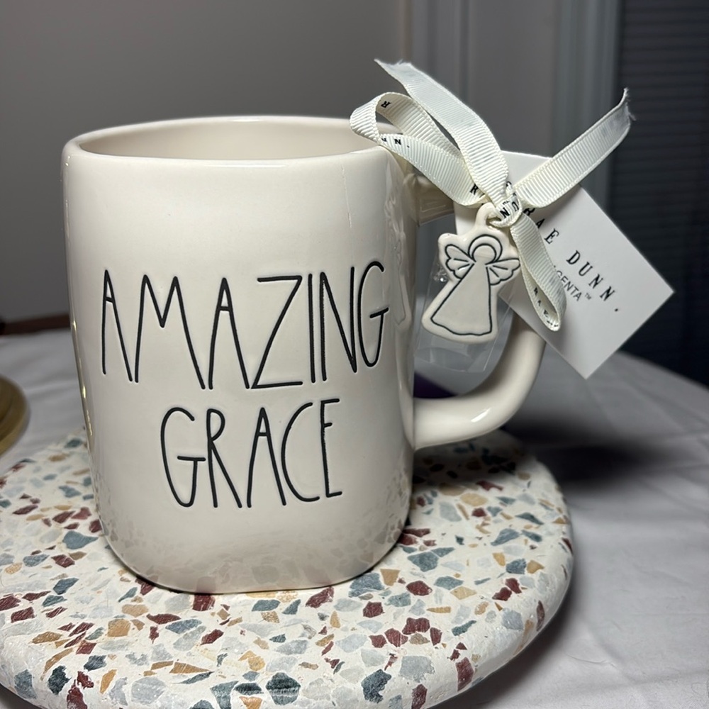 Rae Dunn Amazing Grace coffee/tea mug